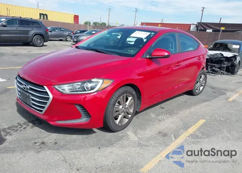 2017 Hyundai Elantra Se из США, поврежденный, VIN 5NPD84LF7HH121446